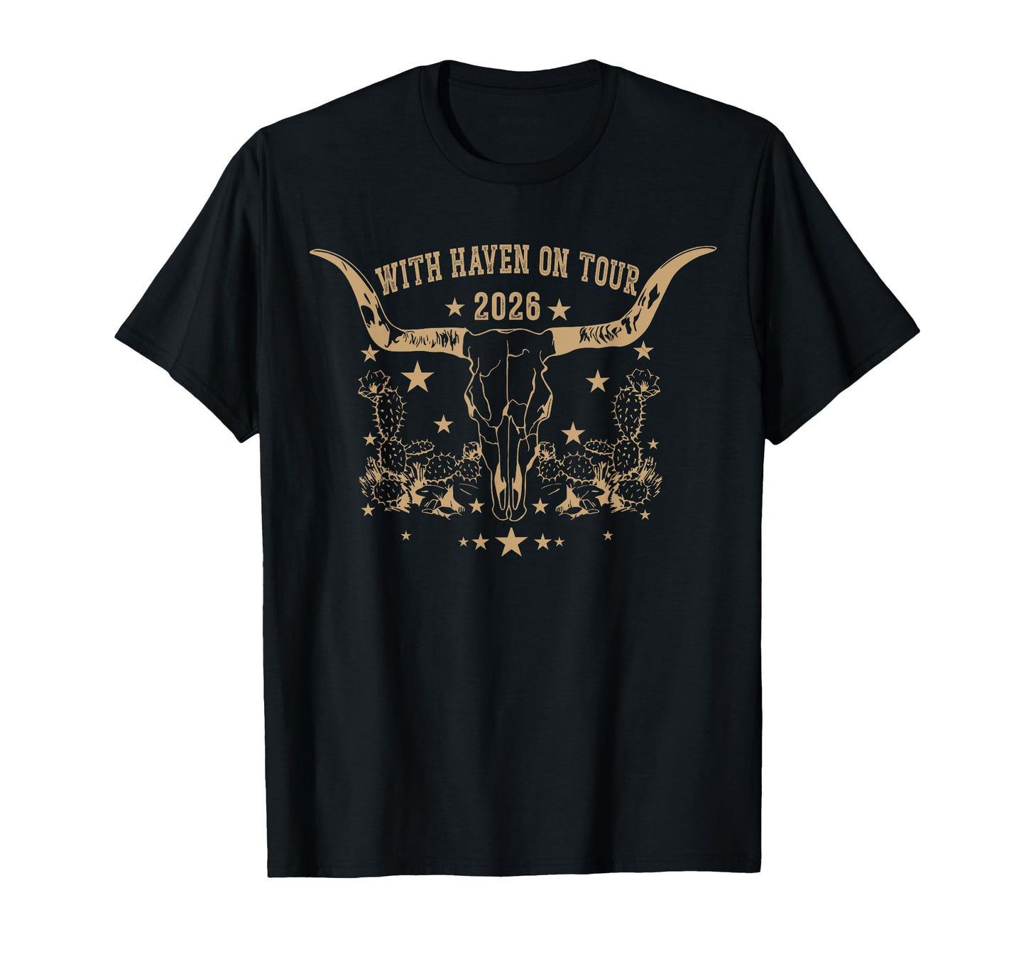 with Heaven On Tour 2026 Western Country Music Vintage T-Shirt