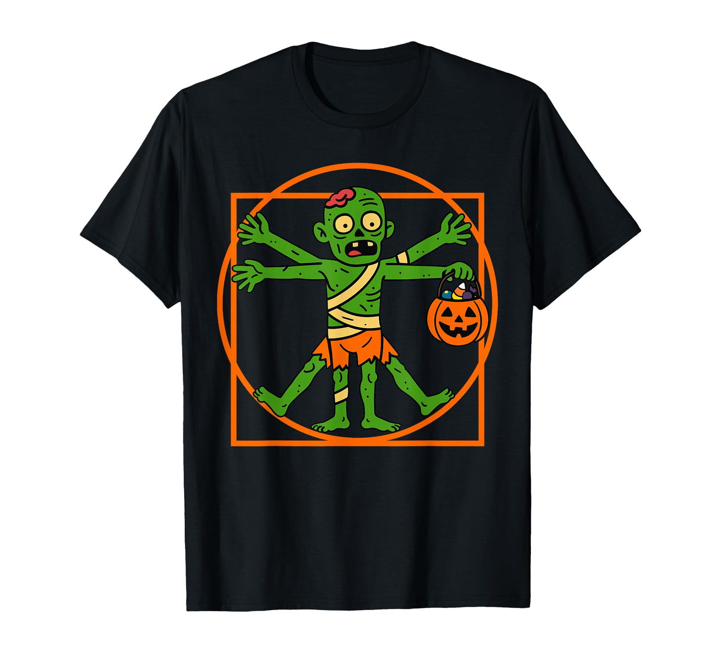Zombie Men Women Kids Funny Halloween T-Shirt