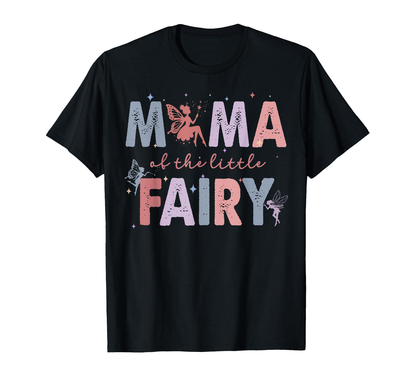 Mama of The Little Fairy First Birthday Girl Party T-Shirt
