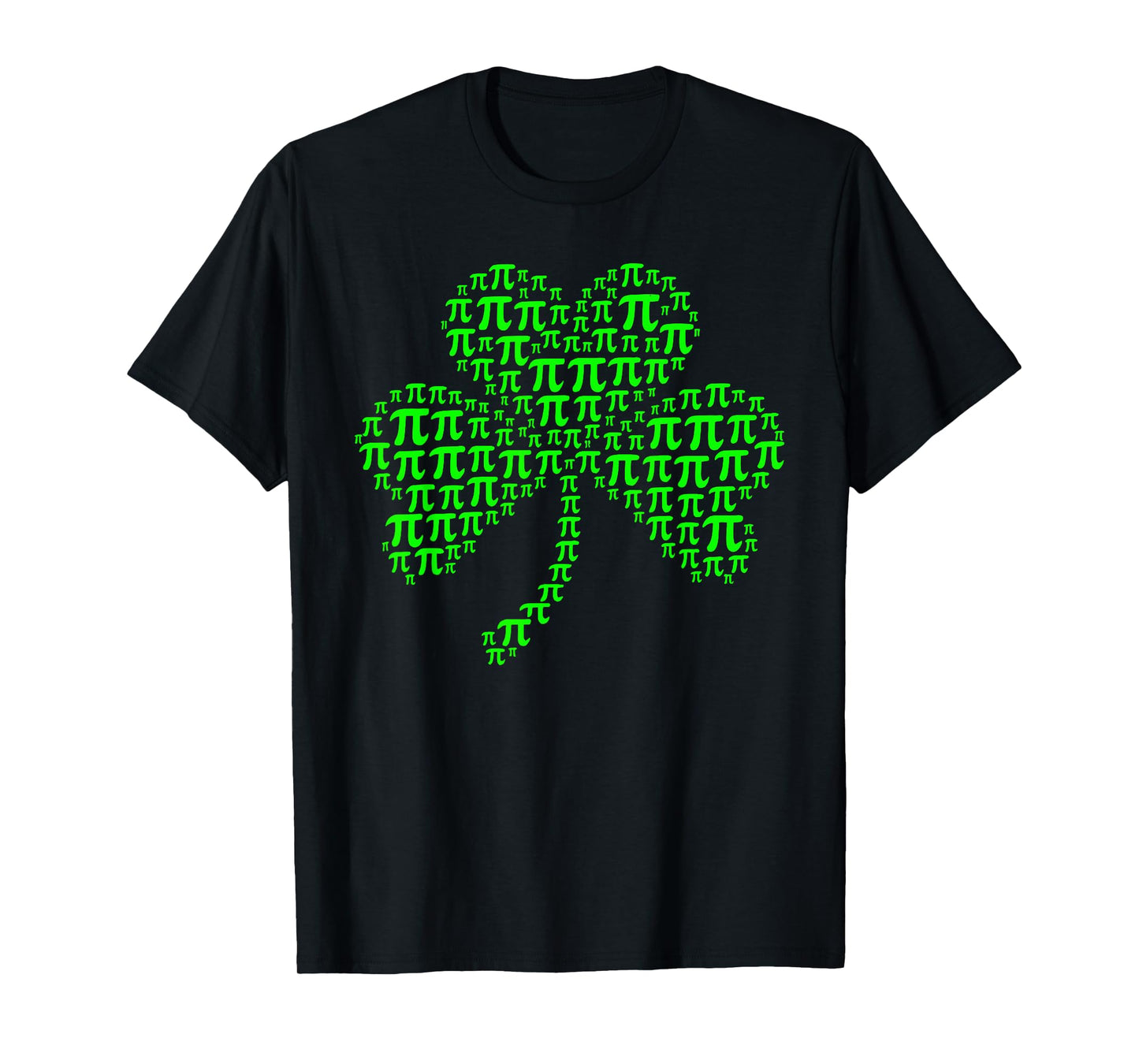 Funny Pirish 3.14 Math Pi Day Irish Shamrock St Patricks Day T-Shirt