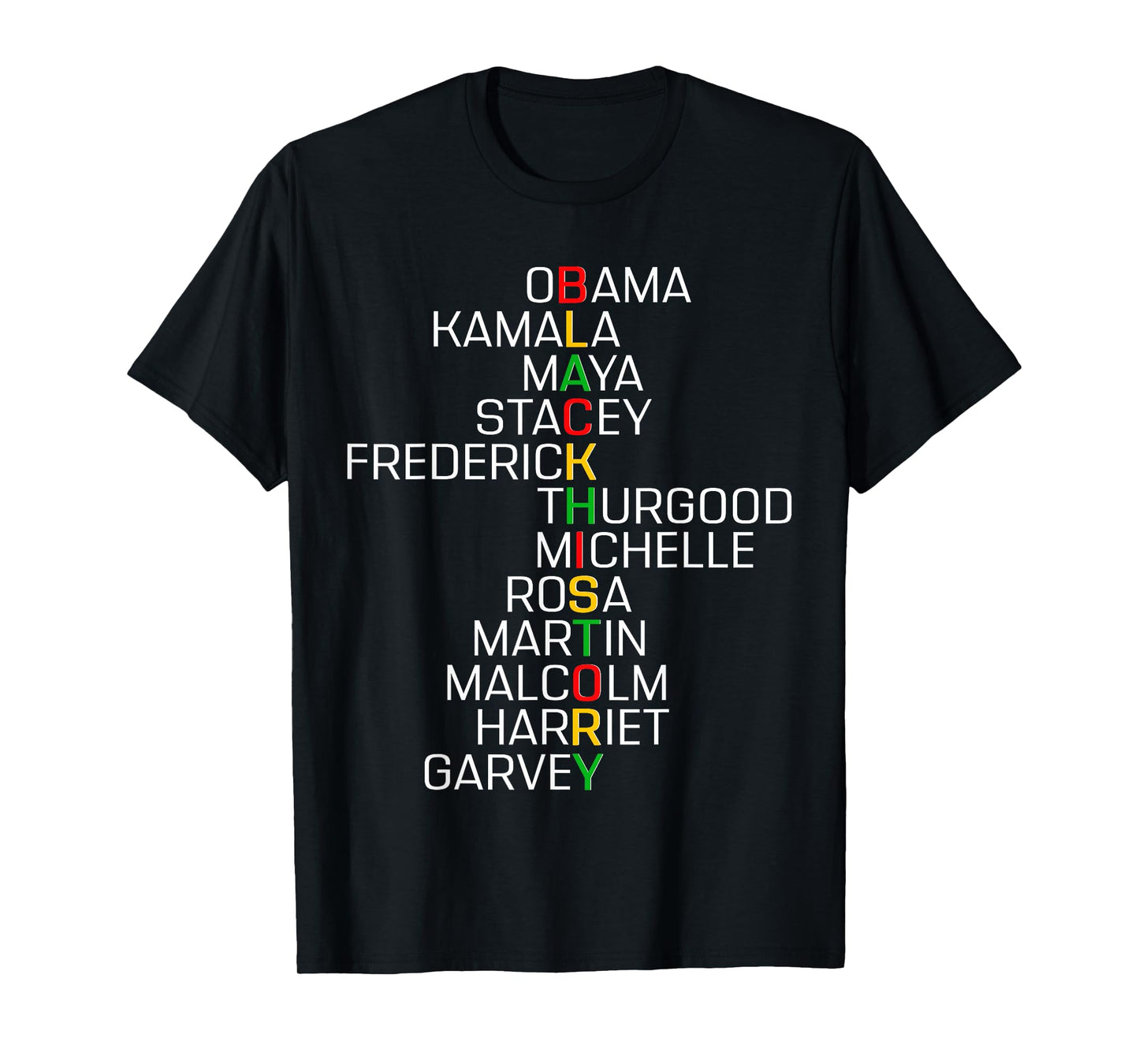Black History Black Leaders Melanin African Men Women Kid T-Shirt