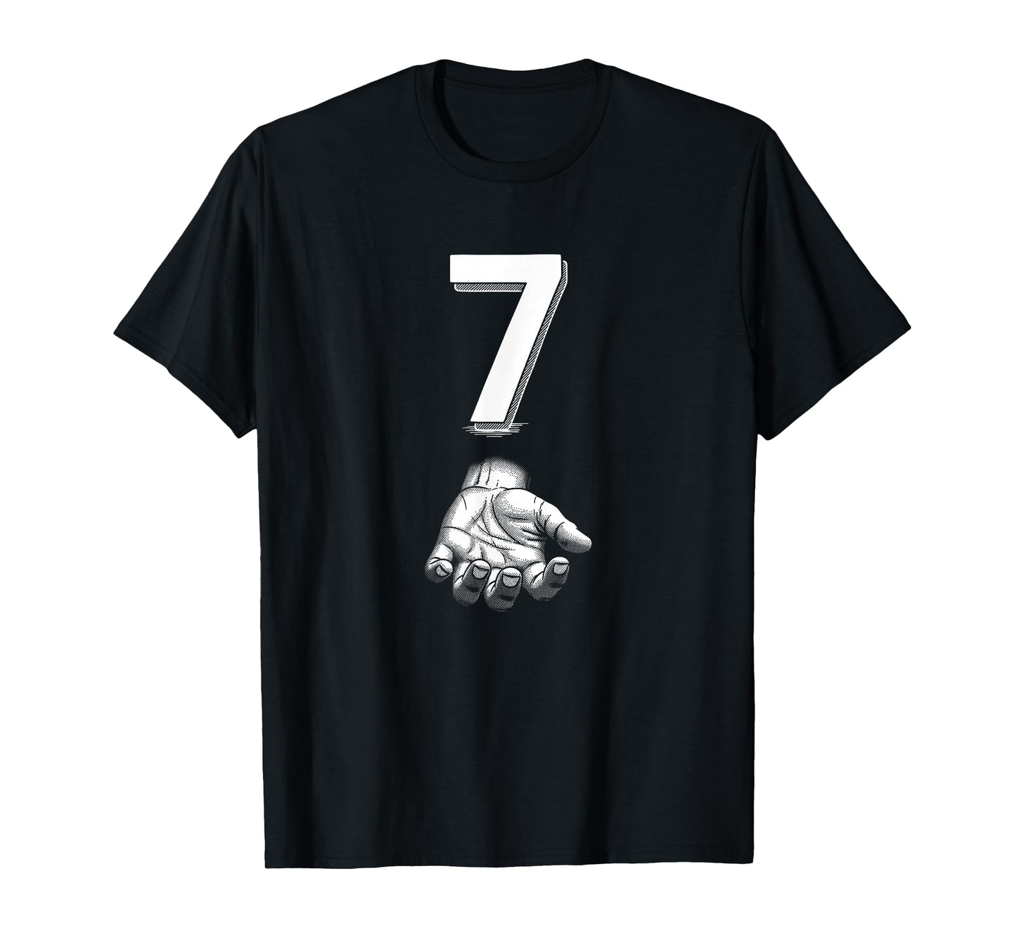 Funny Number 7 Matching 67 Meme Costume T-Shirt