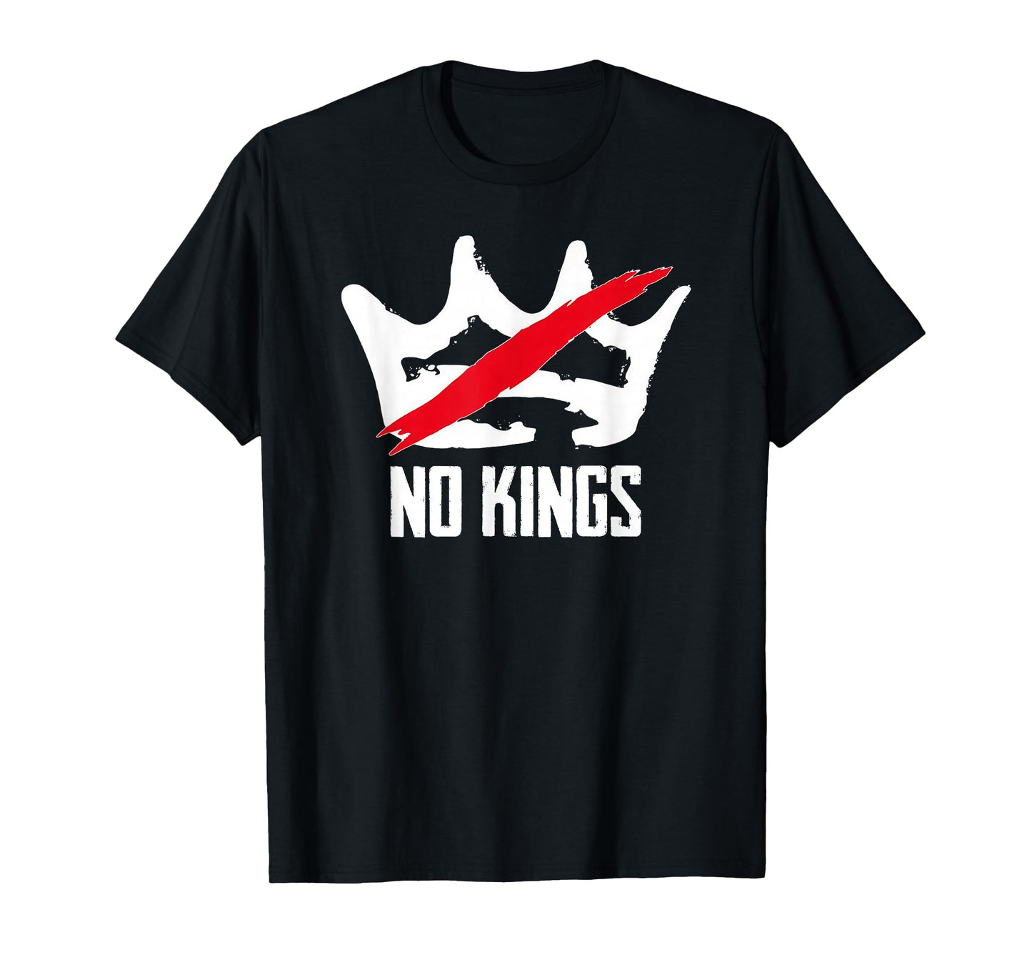 No Kings in America - No Kings Political Protest Men Women T-Shirt