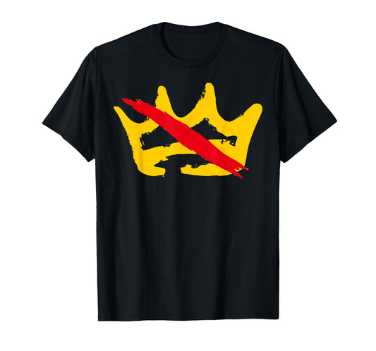 No Kings in America Vintage Patriotic No Kings T-Shirt