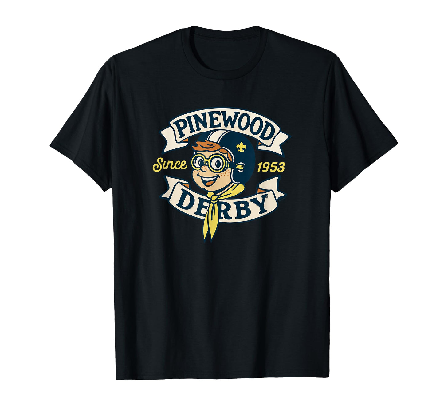 Cub Scouts Pinewood Derby Vintage Cartoon Racer T-Shirt
