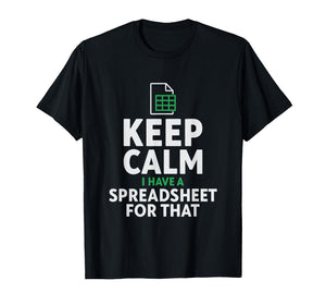 Funny Excel Spreadsheets Lover Gift | Accountant Men Women T T-Shirt
