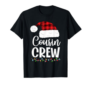 Cousin Crew Christmas Kids Cousins Christmas Matching Family T-Shirt