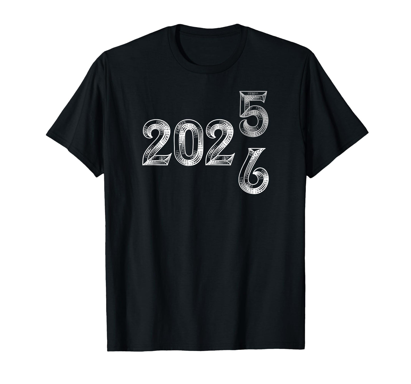 Goodbye 2025 Hello 2026 Funny Matching Family New Years T-Shirt