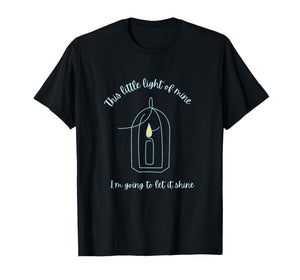 This Little Light of Mine Let Shine Christian Boys Toddlers T-Shirt