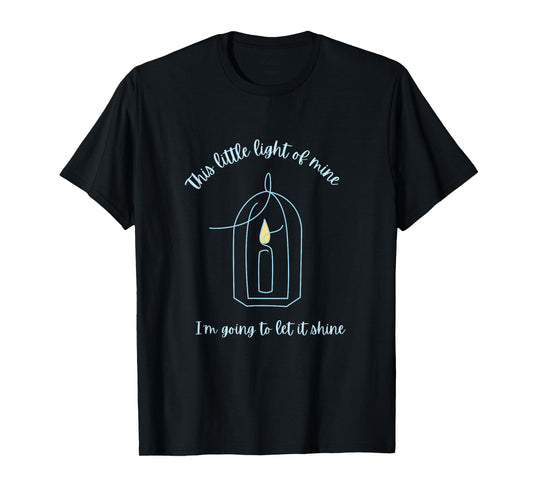 This Little Light of Mine Let Shine Christian Boys Toddlers T-Shirt