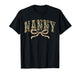 Retro Camo Nanny Coquette Bow Camouflage Grandma Mother Day T-Shirt