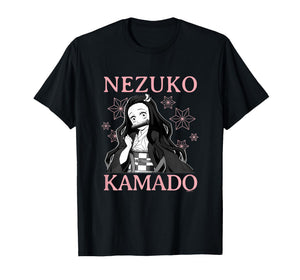 Demon Slayer: Kimetsu no Yaiba Nezuko Pink Kawaii T-Shirt
