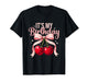 It's My Birthday Coquette Bow Cherry Birthday Girls Women T-Shirt