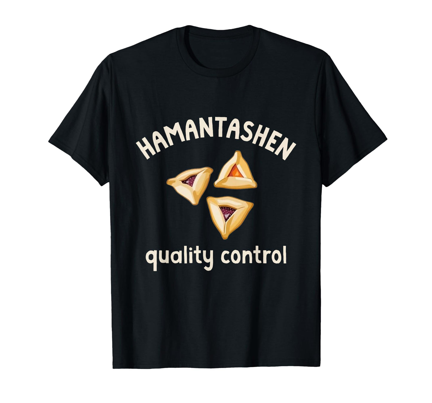 Hamantaschen Quality Control Happy Purim Queen Esther Party T-Shirt