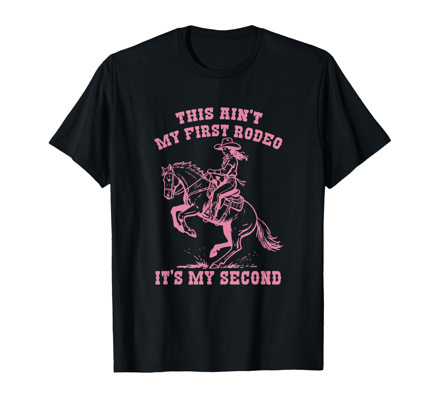 This Aint My First Rodeo It's My Second 2nd Birthday Cowgirl T-Shirt