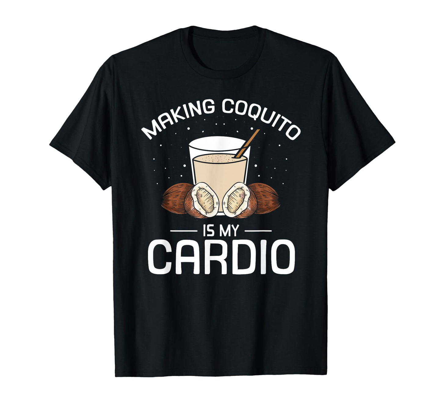 Coquito Maker Workout Coquito Navidad Puerto Rican Christmas T-Shirt