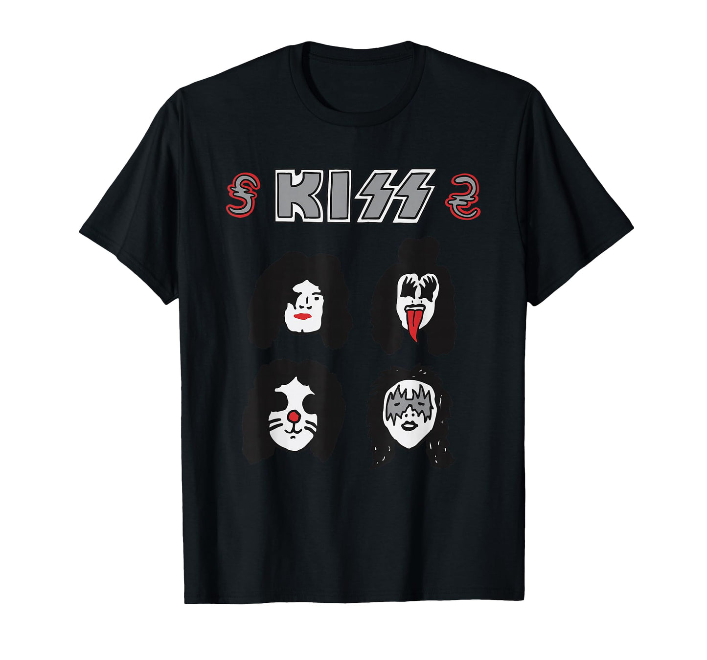 Official Exclusive KISS Alive Fan Art T-Shirt