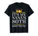 It's My Nana's 80th Birthday Happy Birthday 80 Years Old T-Shirt