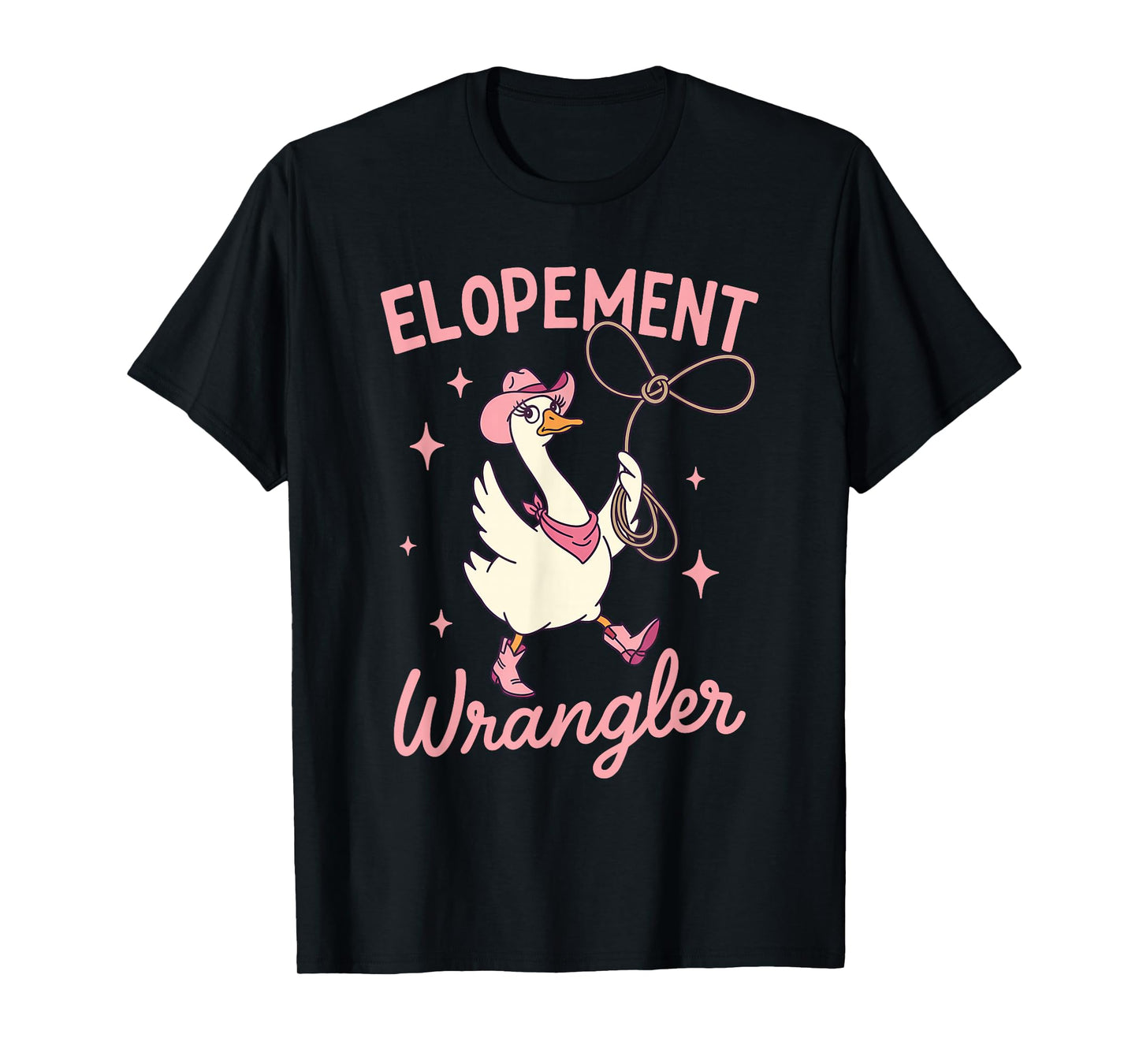 ABA Behavior Analyst Silly Goose Rodeo Elopement Wrangler T-Shirt