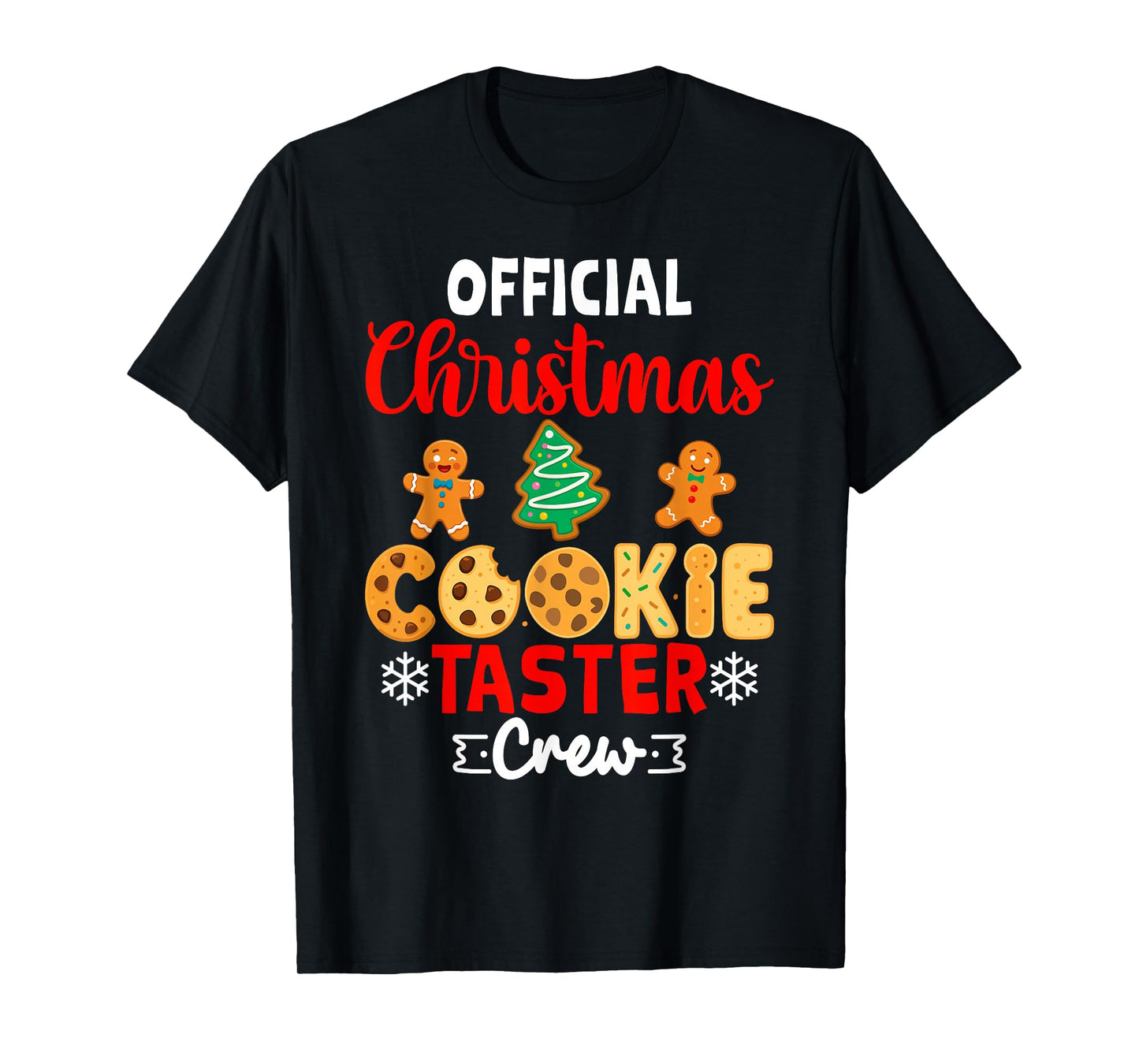 Official Christmas Cookie Tester Crew Christmas Cookie T-Shirt