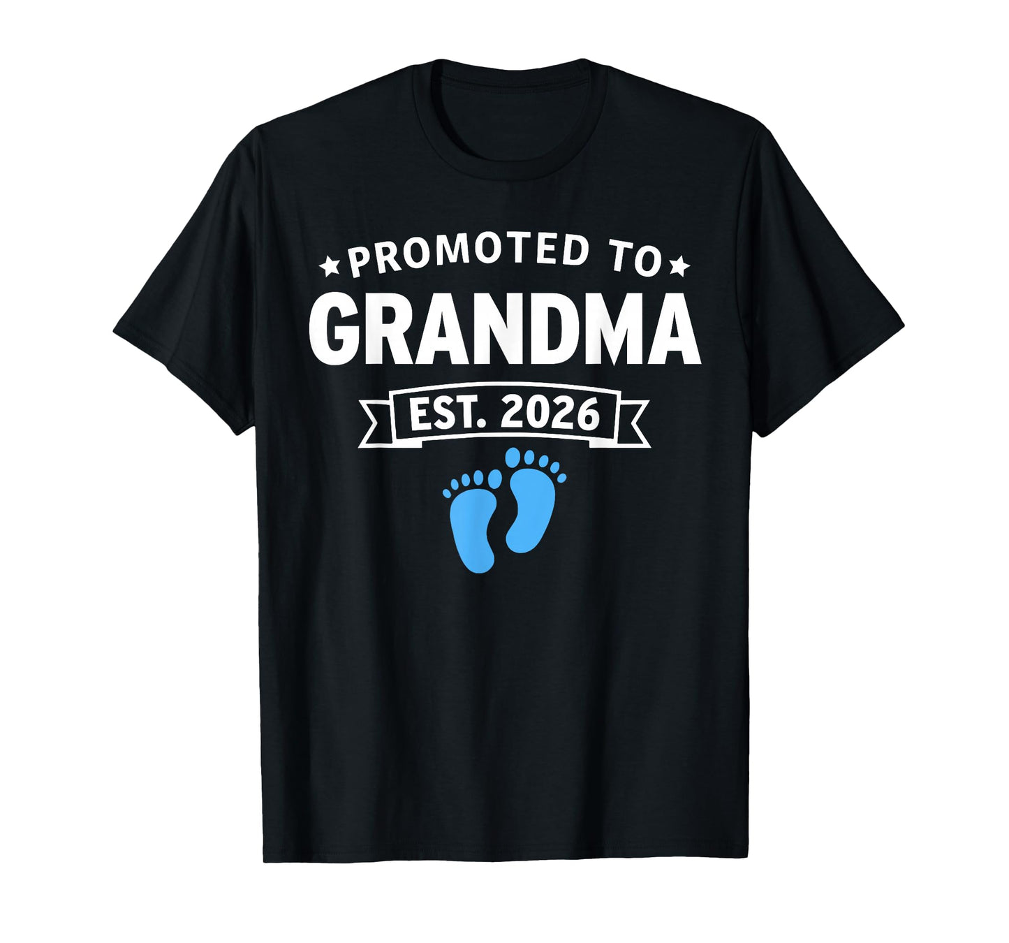 Promoted to Grandma 2026 Loading Pregnancy Announcement T-Shirt