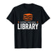 Groovy Support Your Local Library Book Reader Lover Bookworm T-Shirt