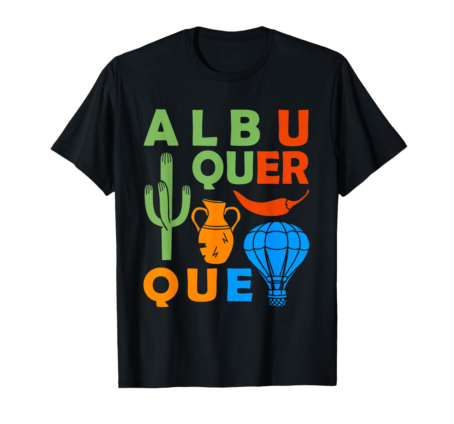 Albuquerque New Mexico Souvenir Men Petroglyph Albuquerque T-Shirt
