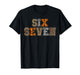 Boys Animal Print Clothes Six Seven Kids Zoo 67 Meme Girls T-Shirt