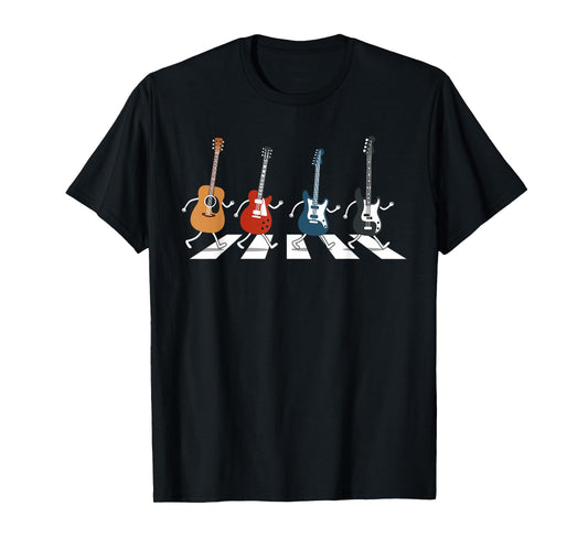 Music Teacher Rock Guitarist Men Women Kids Funny Guitar T-Shirt