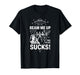 Beam Me Up This Place Sucks Funny Alien UFO T-Shirt