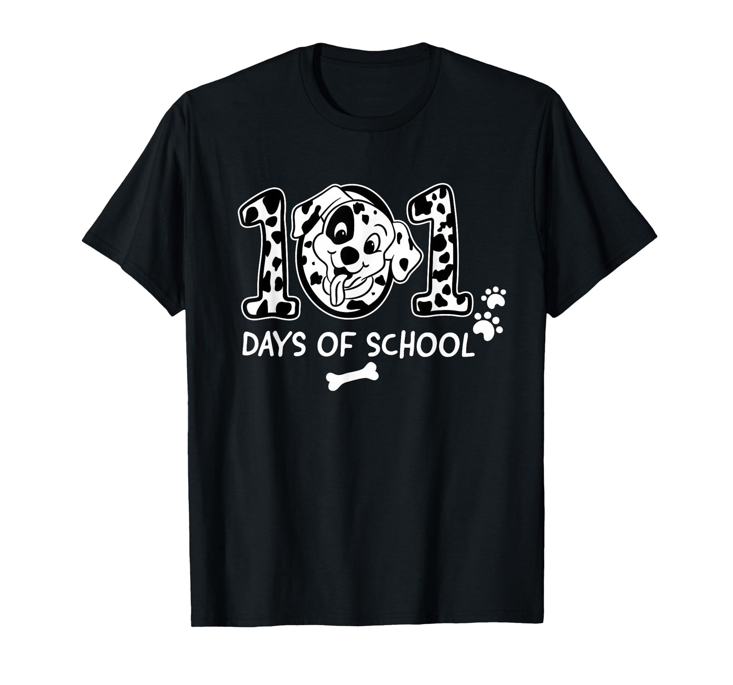 Happy 101 Days School Cute Dog 100 Days Smarter Student Kids T-Shirt
