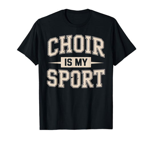 Funny Choir Art for Men Women Choir Director Sing Show Choir T-Shirt