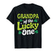 Grandpa of The Lucky One First Birthday St Patrick's Day T-Shirt