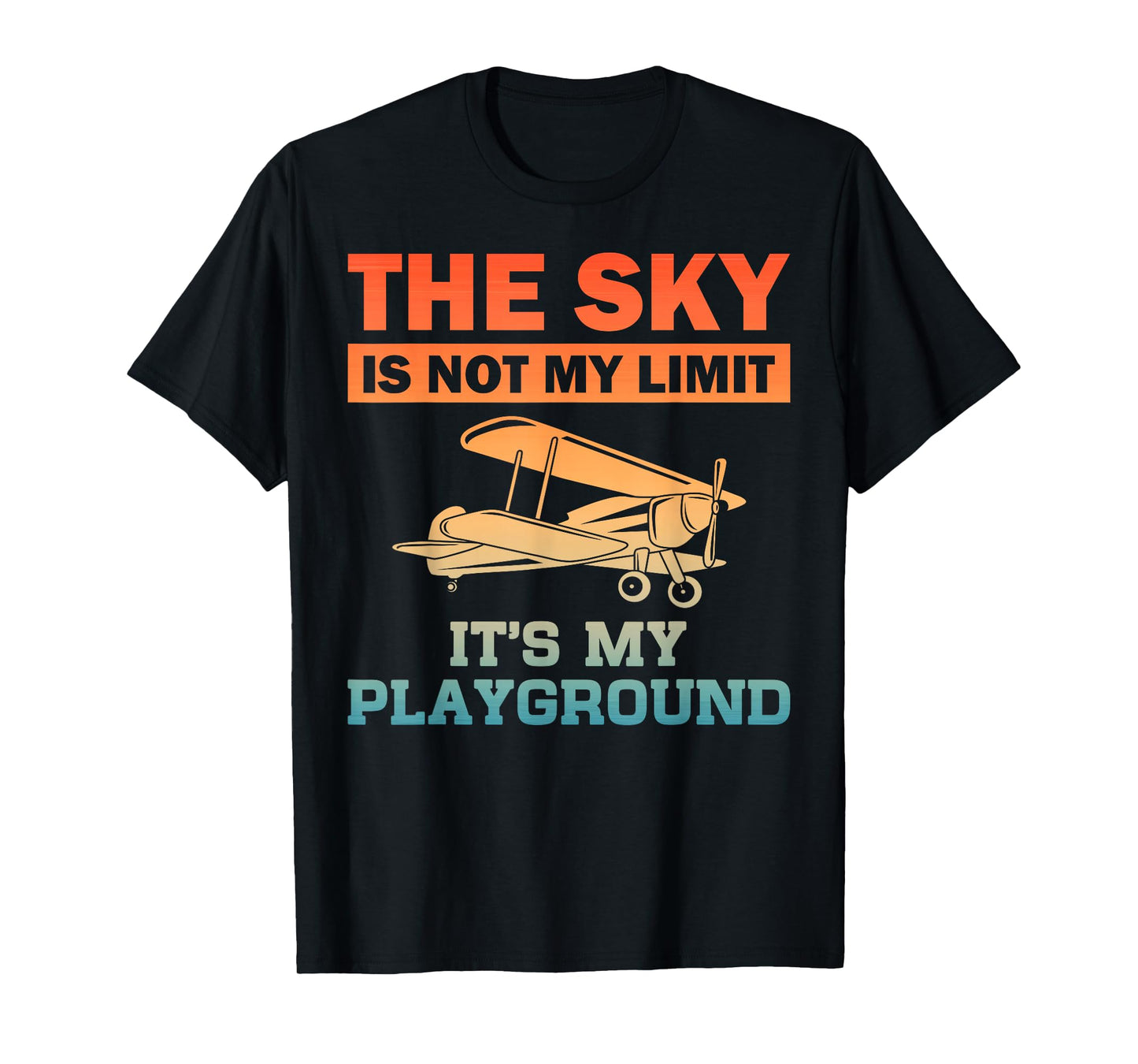 Funny Pilot Design for Men Women Aviation Airplane Pilot T-Shirt