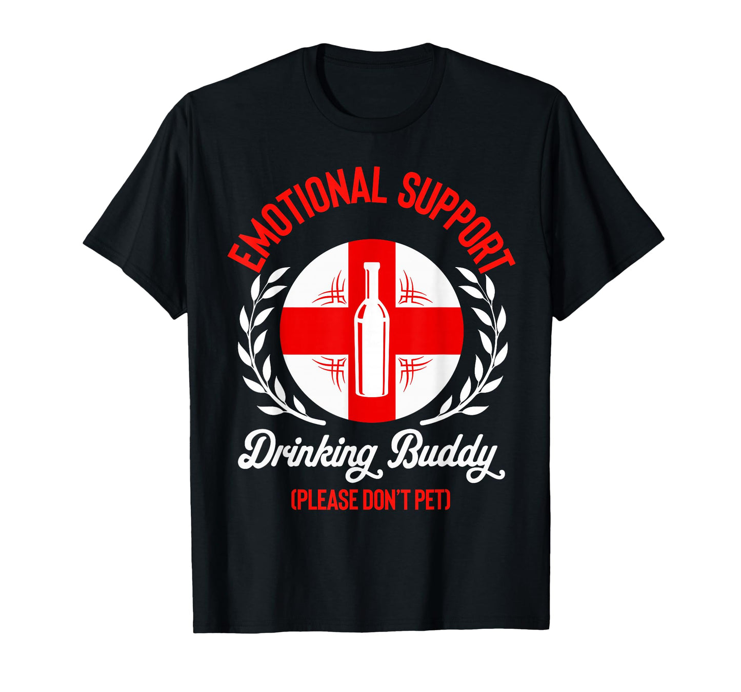 Drinking Beer Cocktail Emotional Support Drinking A Buddy T-Shirt
