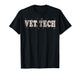 Christmas Vet Tech Coquette Bow Veterinary Technician Xmas T-Shirt
