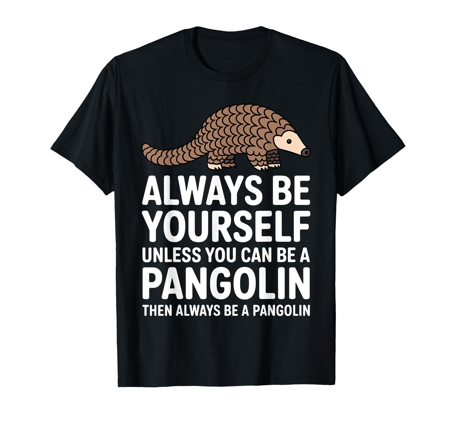 Cute Pangolin Art for Men Women Kids Pangolin Lover Pangolin T-Shirt