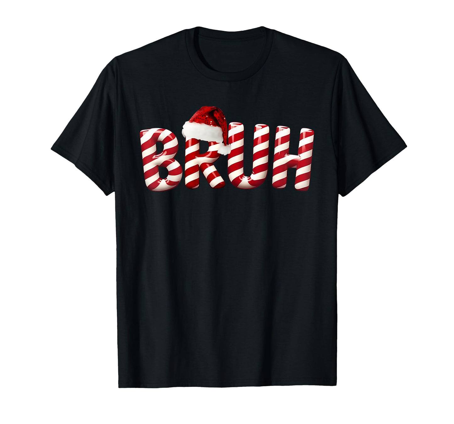 Bruh Christmas Kids Girls Boys Funny Christmas Humor Meme T-Shirt