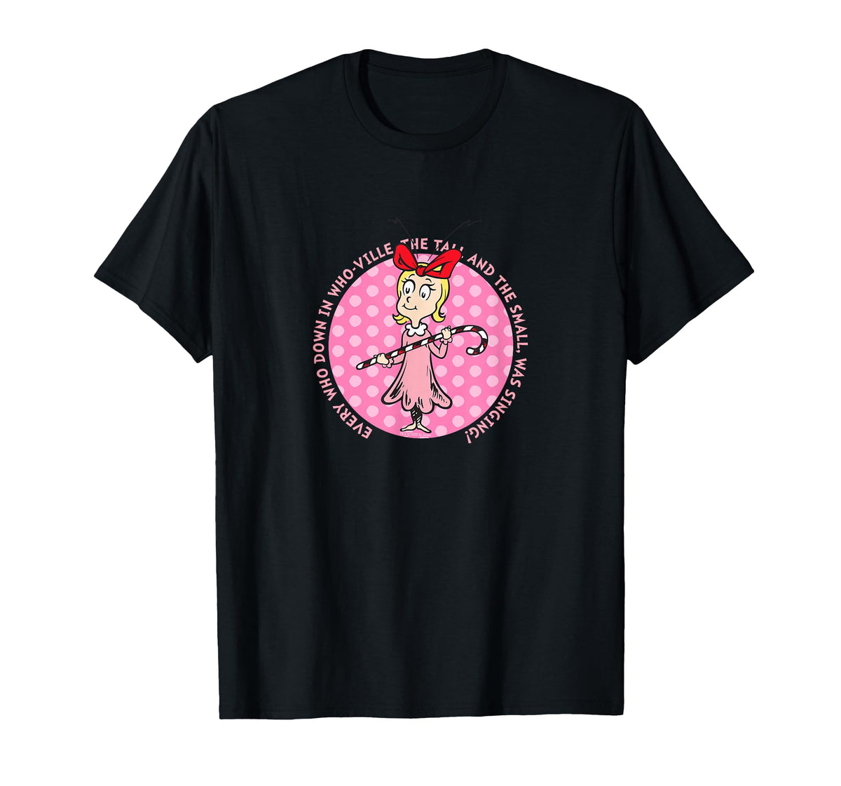 Grinch Cindy Lou Who Every Who Officially Licensed T-Shirt