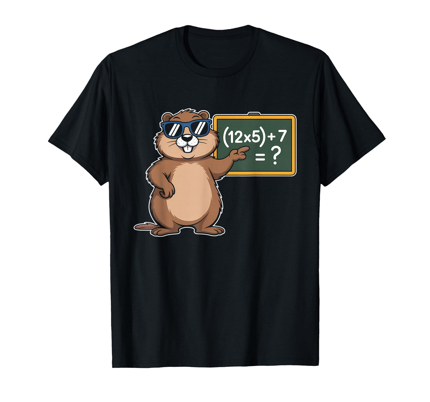 67 Groundhog Day 6-7 Meme Math Teacher Six Seven Kids T-Shirt