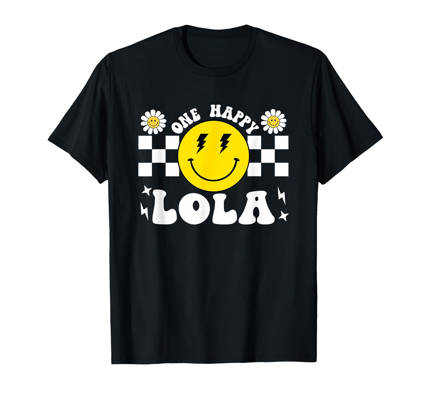 One Happy Dude Lola 1st Birthday Family Matching T-Shirt