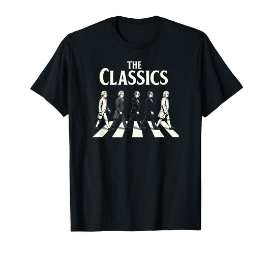 Classics, Funny Classical Music Composer Parody T-Shirt
