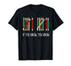 Funny Pencil If You Know You Know 6 7 Reading Book Christmas T-Shirt