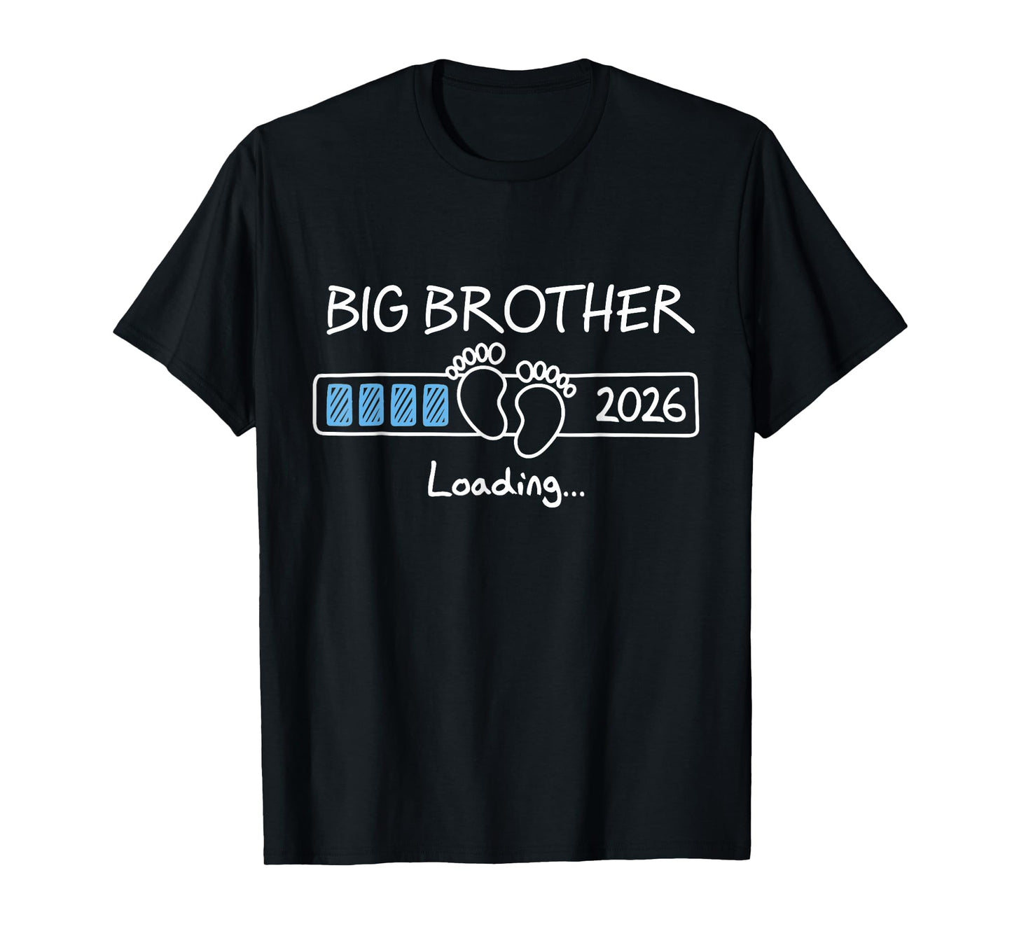 Kids Big Brother Loading 2026 Toddler Announcement 2026 T-Shirt