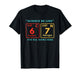 67 Meme Funny Teacher Science Periodic Table Nerd Humor 6 7 T-Shirt