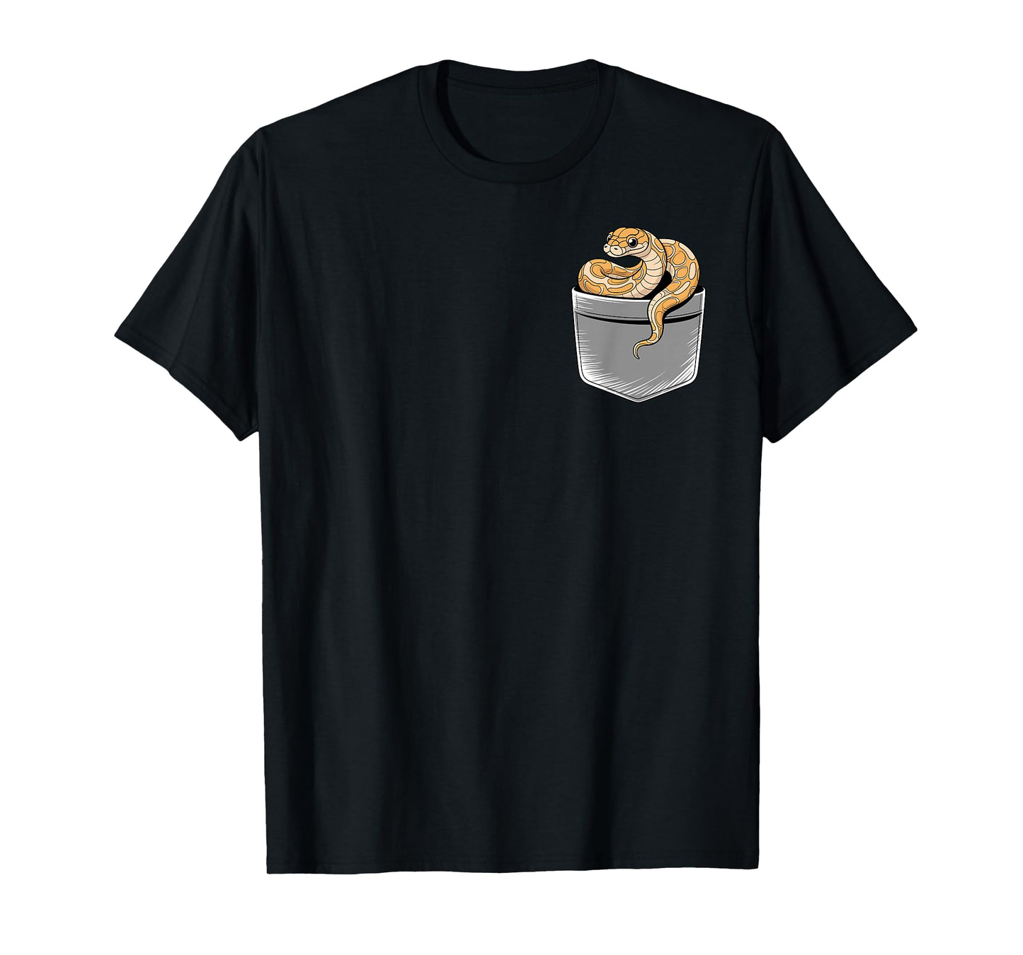 Funny Ball Python Art for Men Women Snake Ball Python Lover T-Shirt