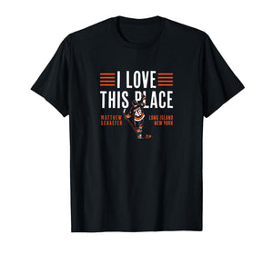 Matthew Schaefer - I Love This Place - New York Hockey T-Shirt