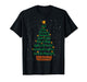 Christian Christmas Jesus Bible Names Xmas Tree Shaped T-Shirt
