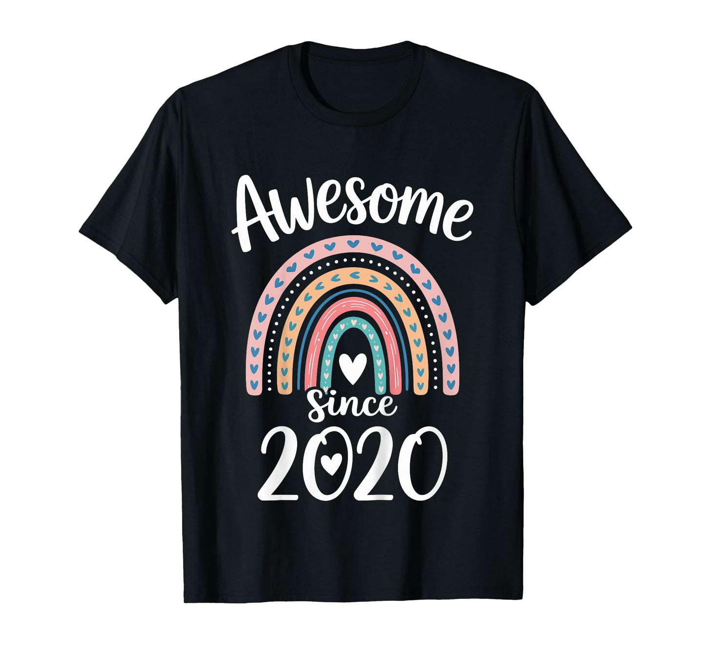 Awesome Since 2020 6th Birthday 6 Years Old T-Shirt
