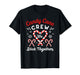 Christmas Candy Cane Heart Holiday Family Matching Pajama PJ T-Shirt